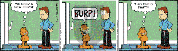 Garfield - Tuesday July 23, 2024 Comic Strip