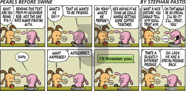 Pearls Before Swine - Sunday March 24, 2013 Comic Strip