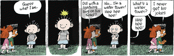Cul de Sac on Monday July 21, 2014 Comic Strip