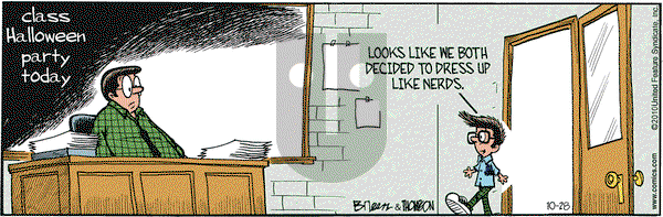 Grand Avenue on Thursday October 28, 2010 Comic Strip