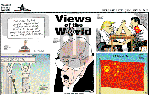 Views of the World on Thursday January 23, 2020 Comic Strip