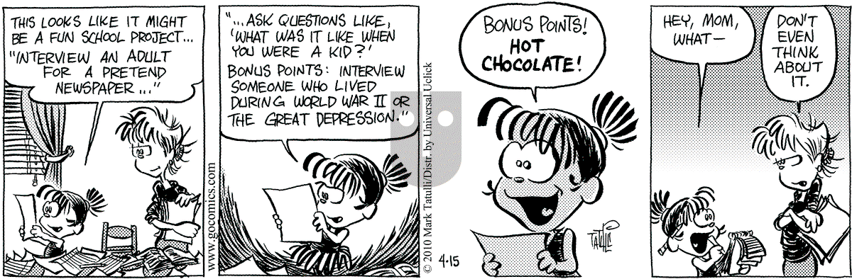 Heart of the City - Thursday April 15, 2010 Comic Strip