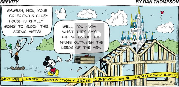 Brevity on Sunday October 14, 2018 Comic Strip