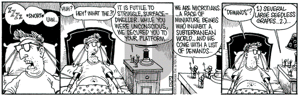 Monty on Monday January 31, 2005 Comic Strip