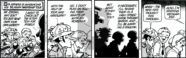 Doonesbury on Tuesday January 20, 1998 Comic Strip