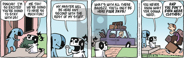 Pooch Cafe on Tuesday April 19, 2016 Comic Strip