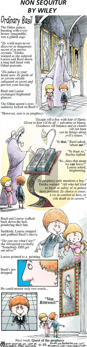 Non Sequitur on Sunday October 28, 2007 Comic Strip