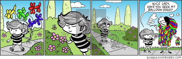 Robbie and Bobby on Monday December 8, 2025 Comic Strip