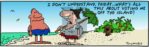 Frank and Ernest - Monday August 7, 2000 Comic Strip
