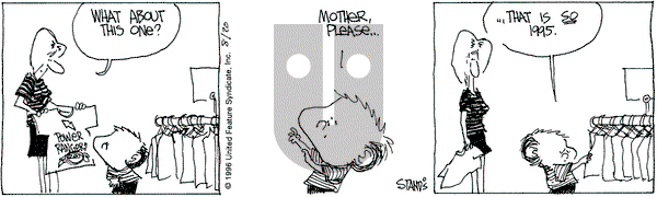 The Buckets on Saturday April 26, 1997 Comic Strip