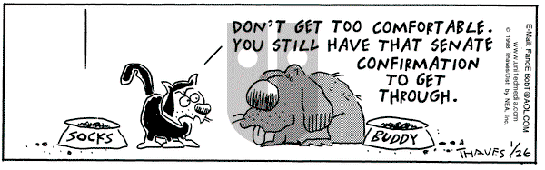 Frank and Ernest on Sunday April 25, 1999 Comic Strip