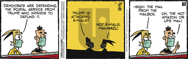 La Cucaracha on Tuesday September 1, 2020 Comic Strip