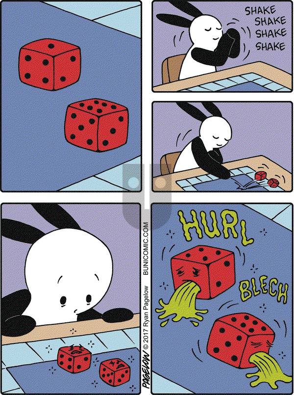 Buni on Wednesday April 26, 2017 Comic Strip