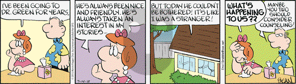 Drabble on Tuesday July 14, 2015 Comic Strip