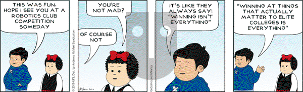 Nancy on Wednesday July 24, 2019 Comic Strip