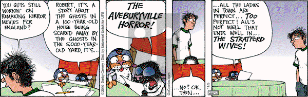 Get Fuzzy on Monday November 5, 2012 Comic Strip