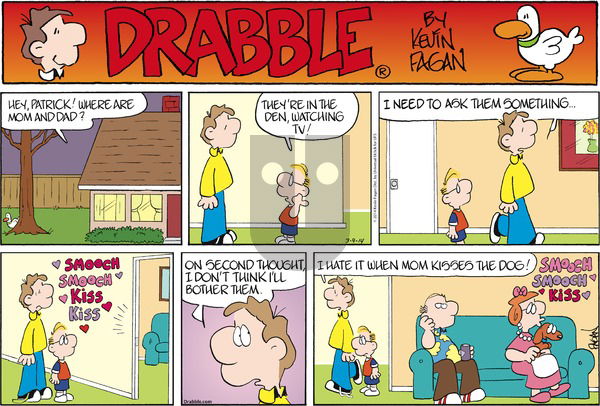 Drabble on Sunday March 9, 2014 Comic Strip