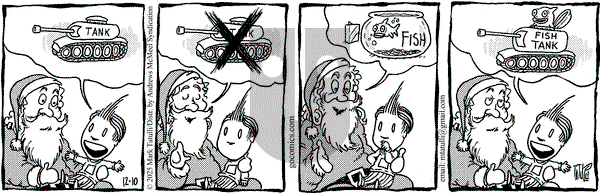 Lio on Wednesday December 10, 2025 Comic Strip