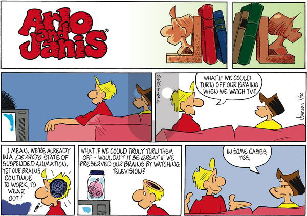 Arlo and Janis on Sunday January 30, 2005 Comic Strip