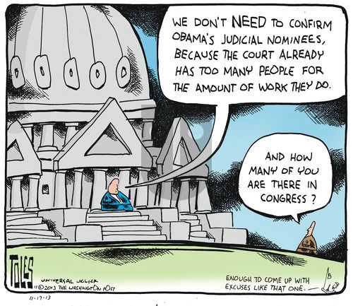Tom Toles on Sunday November 17, 2013 Comic Strip