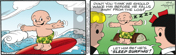 Nancy on Thursday June 15, 2017 Comic Strip