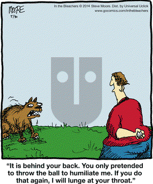 In the Bleachers on Friday May 30, 2014 Comic Strip