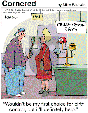 Cornered on Thursday December 26, 2013 Comic Strip