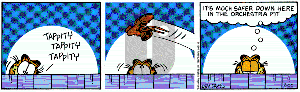 Garfield on Tuesday August 20, 1991 Comic Strip
