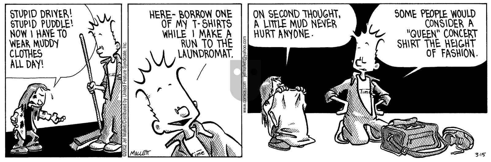 Frazz - Friday March 15, 2002 Comic Strip