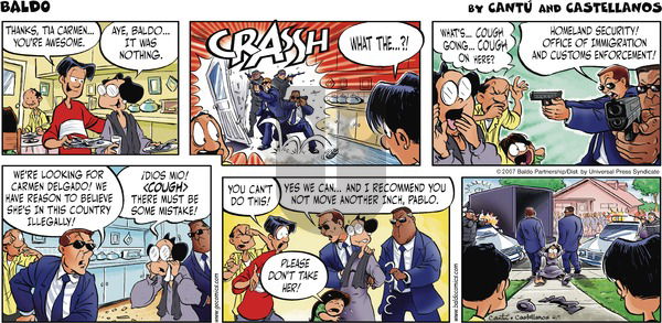 Baldo on Sunday April 1, 2007 Comic Strip
