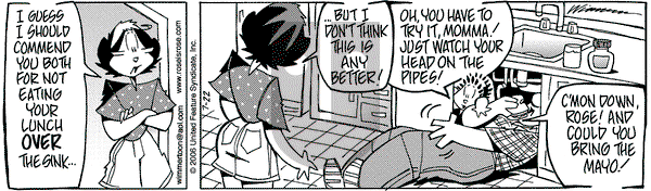 Rose is Rose on Saturday July 22, 2006 Comic Strip