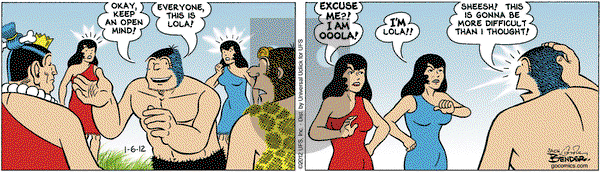 Alley Oop - Friday January 6, 2012 Comic Strip