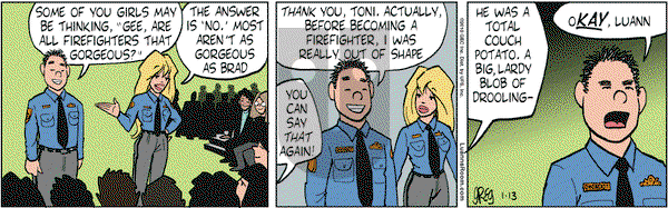 Luann - Wednesday January 13, 2010 Comic Strip