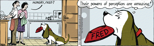 Fred Basset on Thursday April 2, 2015 Comic Strip