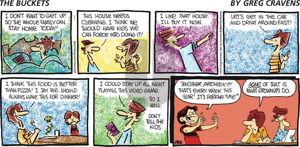 The Buckets on Sunday June 2, 2019 Comic Strip