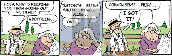 Lola on Saturday August 5, 2017 Comic Strip