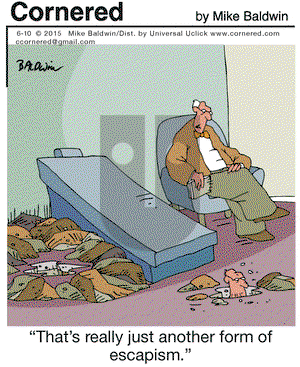 Cornered on Wednesday June 10, 2015 Comic Strip