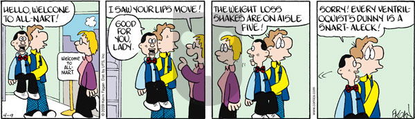 Drabble on Thursday April 9, 2009 Comic Strip