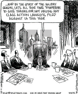 Non Sequitur on Wednesday November 24, 1999 Comic Strip
