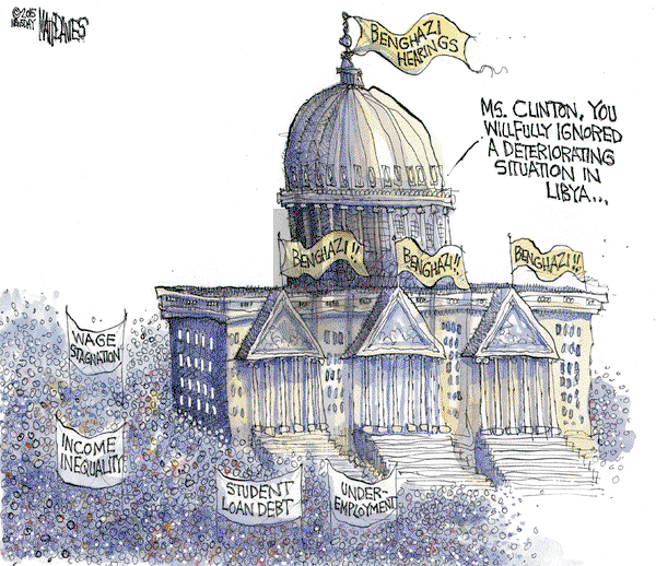 Matt Davies on Friday October 23, 2015 Comic Strip