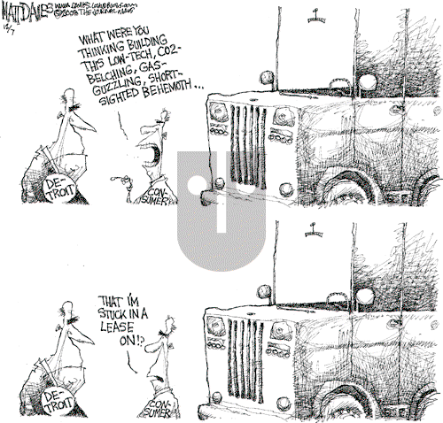 Matt Davies on Monday December 8, 2008 Comic Strip