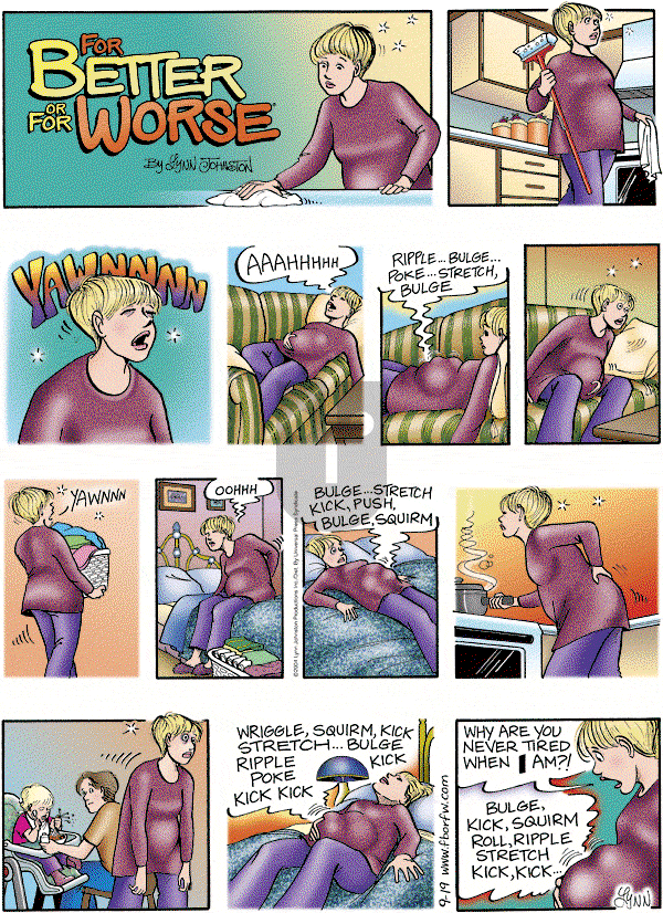 For Better or For Worse - Sunday September 19, 2004 Comic Strip