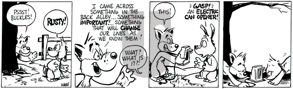 Buckles on Monday March 17, 2025 Comic Strip