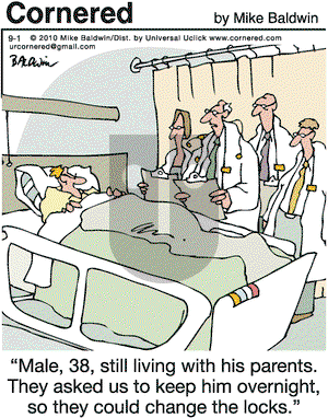 Cornered on Wednesday September 1, 2010 Comic Strip