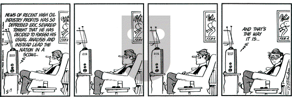 Doonesbury on Tuesday May 7, 1974 Comic Strip