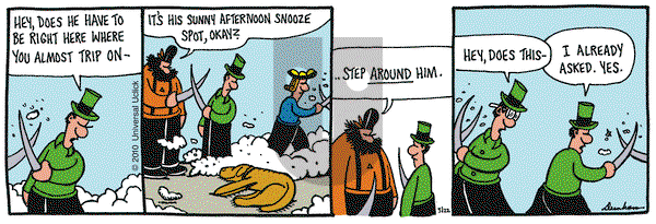 Overboard on Monday March 22, 2010 Comic Strip