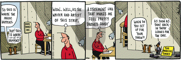 Overboard on Wednesday November 24, 2010 Comic Strip