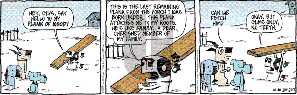 Pooch Cafe on Tuesday December 30, 2008 Comic Strip