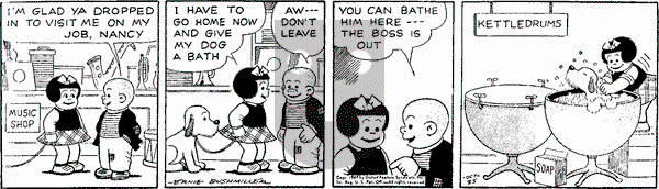 Nancy Classics on Tuesday October 25, 2016 Comic Strip
