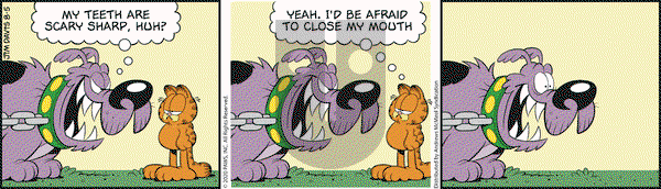 Garfield on Wednesday August 5, 2020 Comic Strip